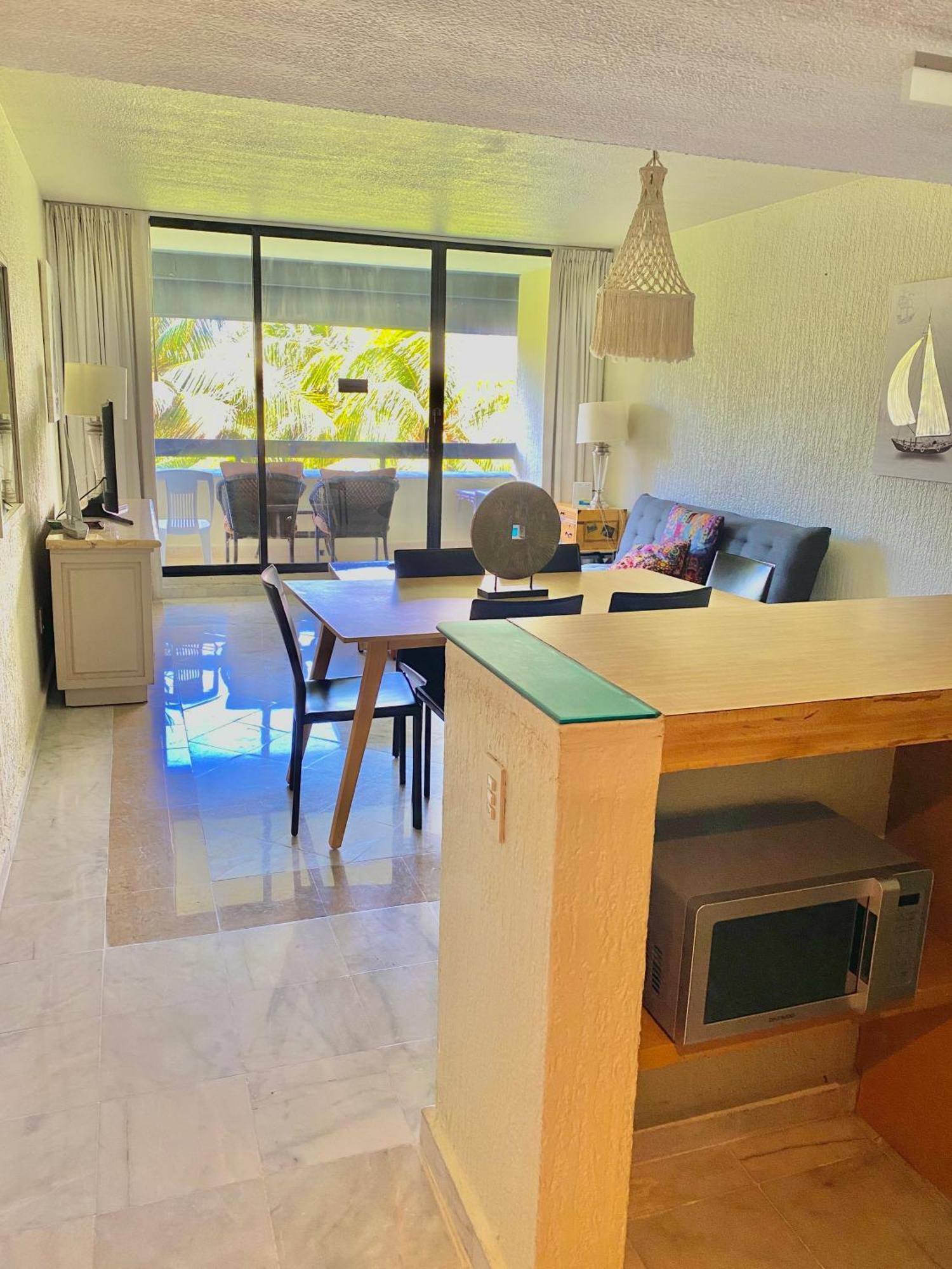 Condo In Ocean Front Resort Cancún Habitación foto