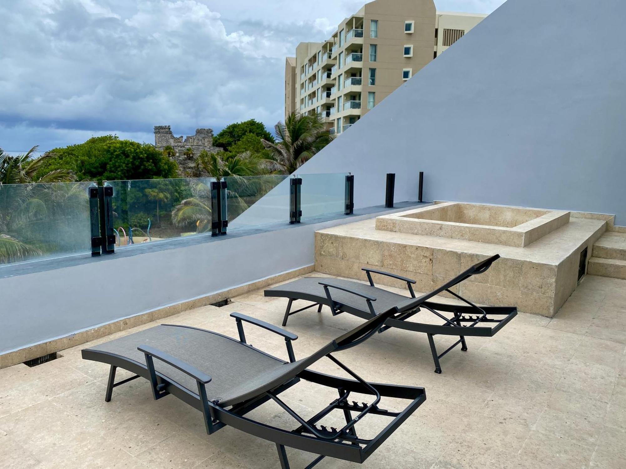 Condo In Ocean Front Resort Cancún Habitación foto