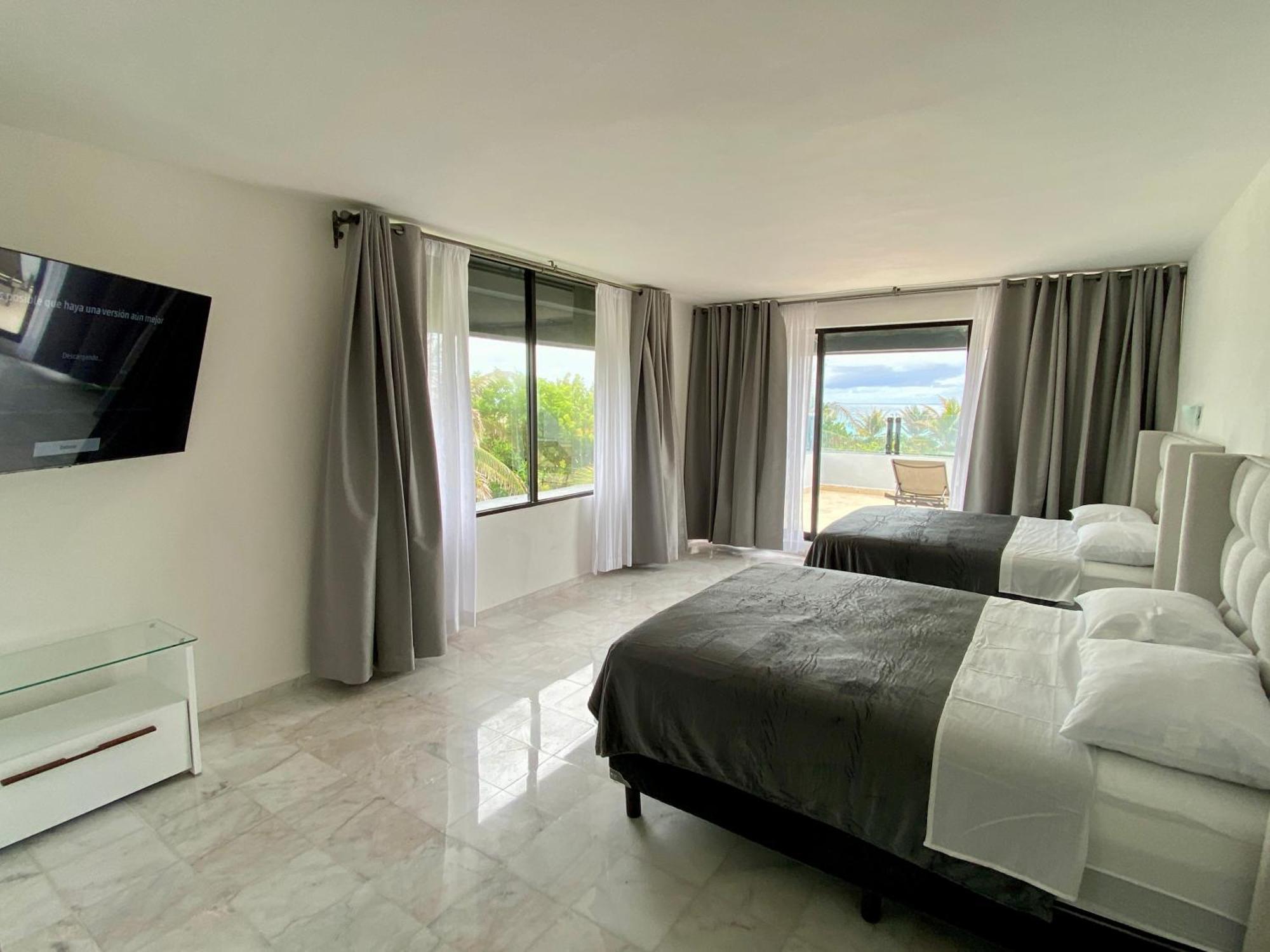 Condo In Ocean Front Resort Cancún Habitación foto