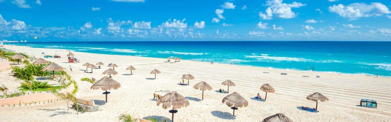 Condos Inside An Ocean Front Hotel Resort Cancún Exterior foto